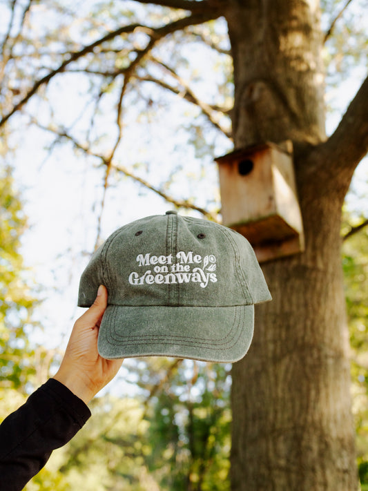 Meet Me on The Greenways Dad Cap