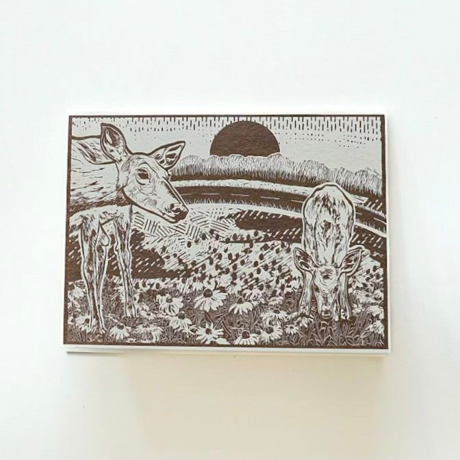 Deer Greeting Card