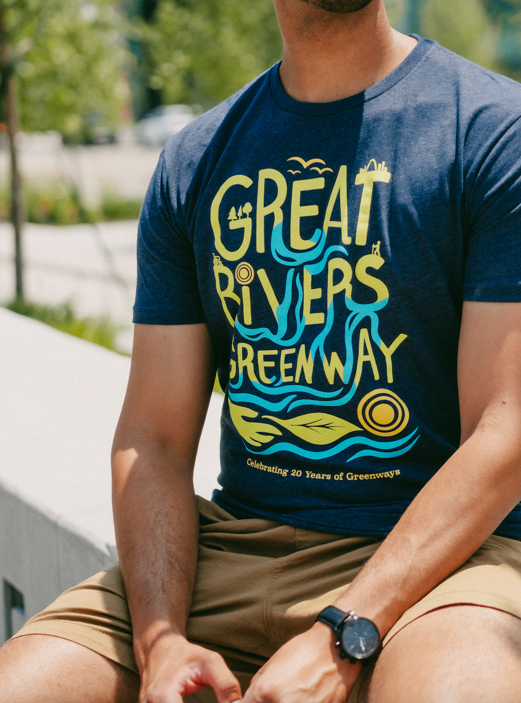 Great Rivers Greenway Style House Tee