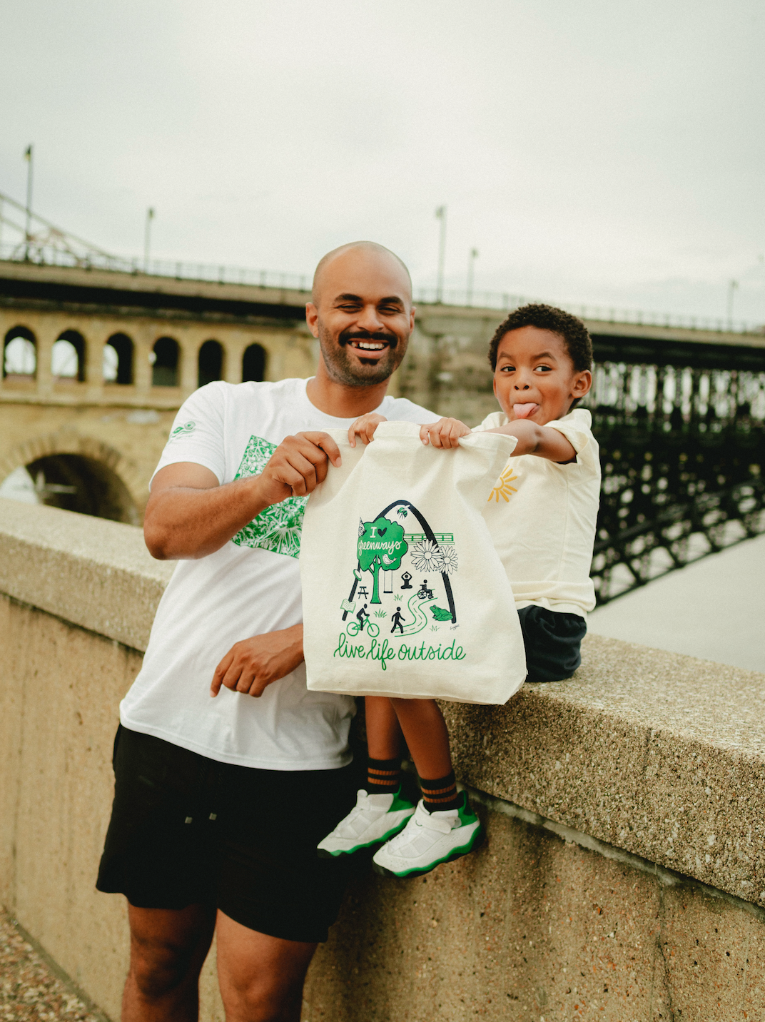 Live Life Outside Tote Bag