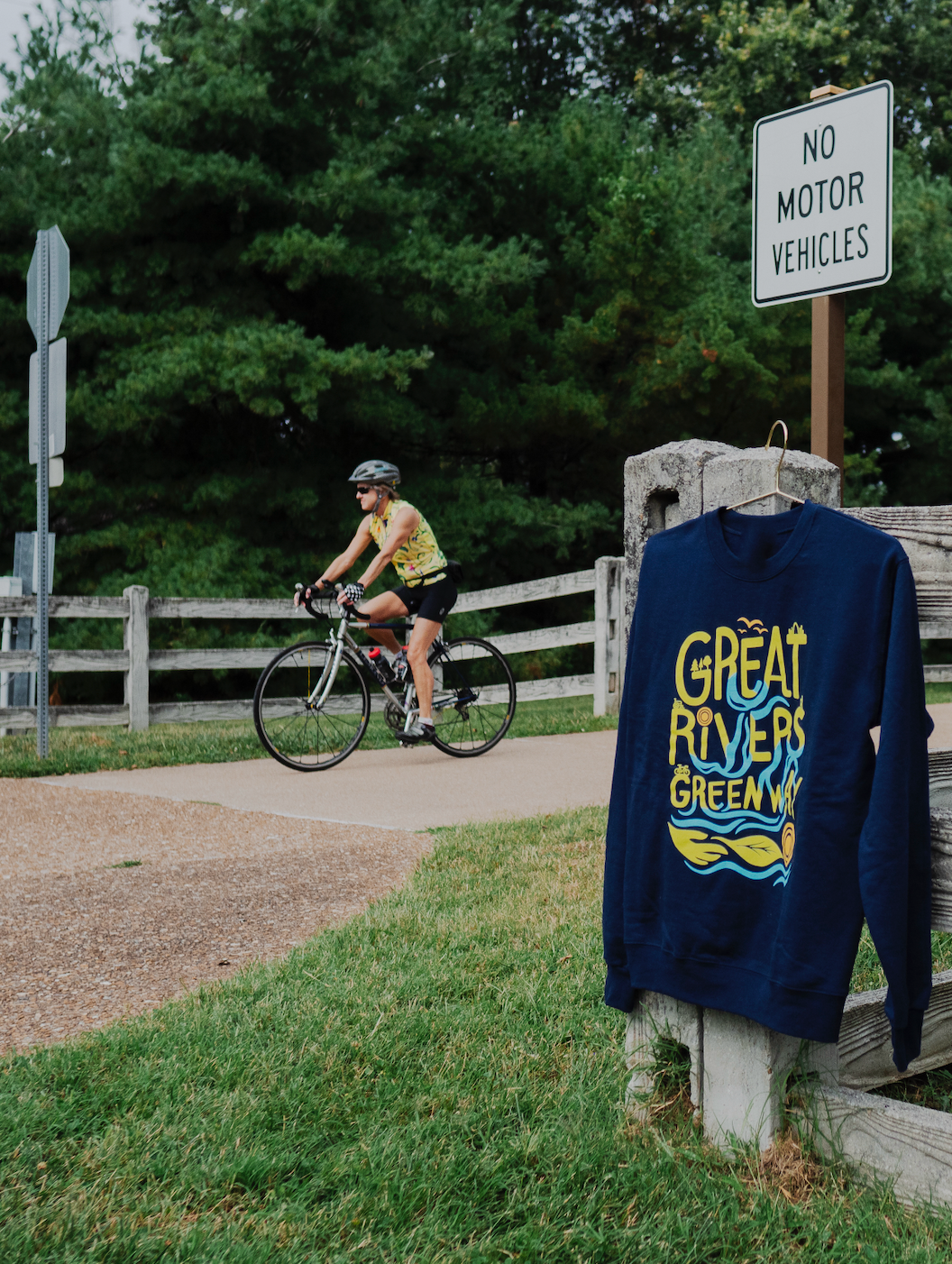 Great Rivers Greenway Style House Crewneck